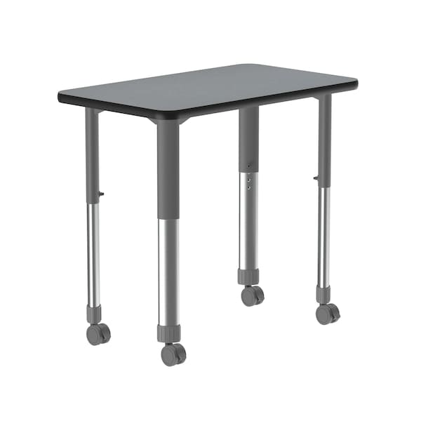 TFL Collaborative Desk - Casters - Rec